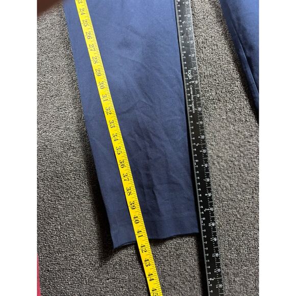 Chico's Fabulously Slimming 4 Way Pull On Pants Womens Size 2.5 Short US 14 Blue - Picture 8 of 8